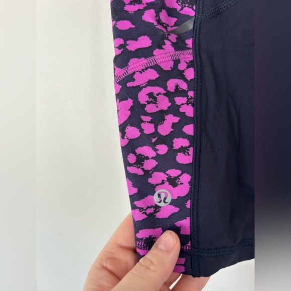 What The Sport Short Size 8 Black Purple - Picture 8 of 9